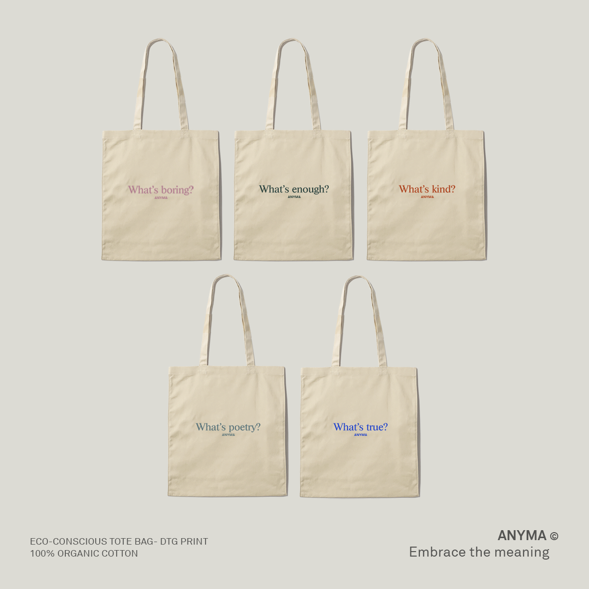 Premium Eco-conscious Tote Bag - TTQK